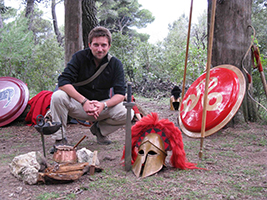 Who were the Greeks with Dr. Michael Scott